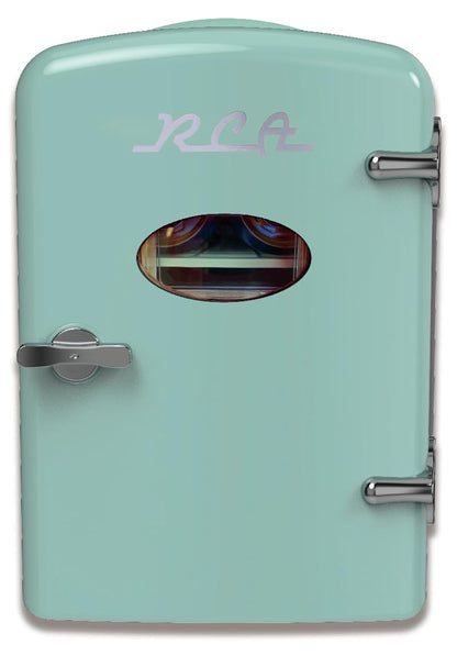 ARCTIC CHEF RCA RMIS129-MINT Mini Fridge, Mint, 0.15 Cubic feet