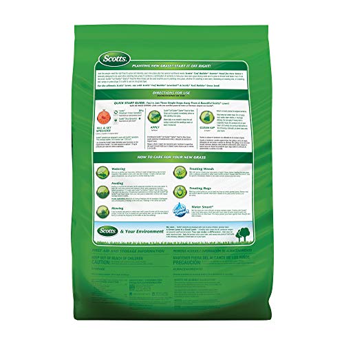 Scotts Turf Builder Starter Fertilizer for New Grass, Use When Planting Seed, 5,000 sq. ft., 15 lbs.