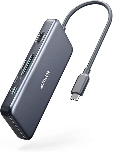 Anker USB C Hub, 7-in-1 Multi-Port USBC Hub, 4K HDMI USB-C Adapter