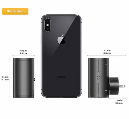 TSEXES 4 Pack LED Night Light Plug in, Dusk to Dawn Sensor,5-300LM Adjustable Brightness, Soft White 3000K,Dimmable Night Lights for Kitchen,Hallway Bedroom,Stairs