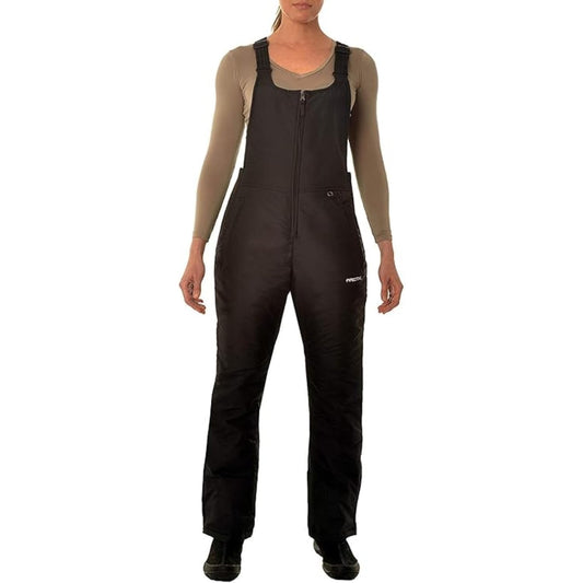 Arctix Women's Essential Insulated Bib Overalls, Black, Large