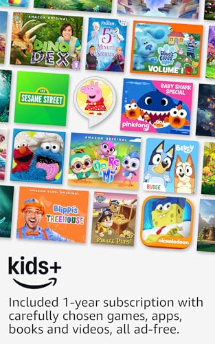 Amazon Fire HD 10 Kids tablet (newest model) ages 3-7 | Bright 10.1" HD screen with included ad-free and exclusive content, robust parental controls, 13-hr battery, 32 GB, Disney Princess