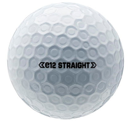 Bridgestone Golf e12 Straight White Double Dozen