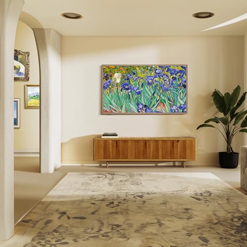 Hisense 85-Inch Class QLED 4K S7N CanvasTV Series Dolby Vision HDR Google Smart TV (85S7N, 2025 Model) - 144Hz, Art Mode, Anti-Glare Panel, Hi-Matte Display, UltraSlim Wall Mount & Frame Included