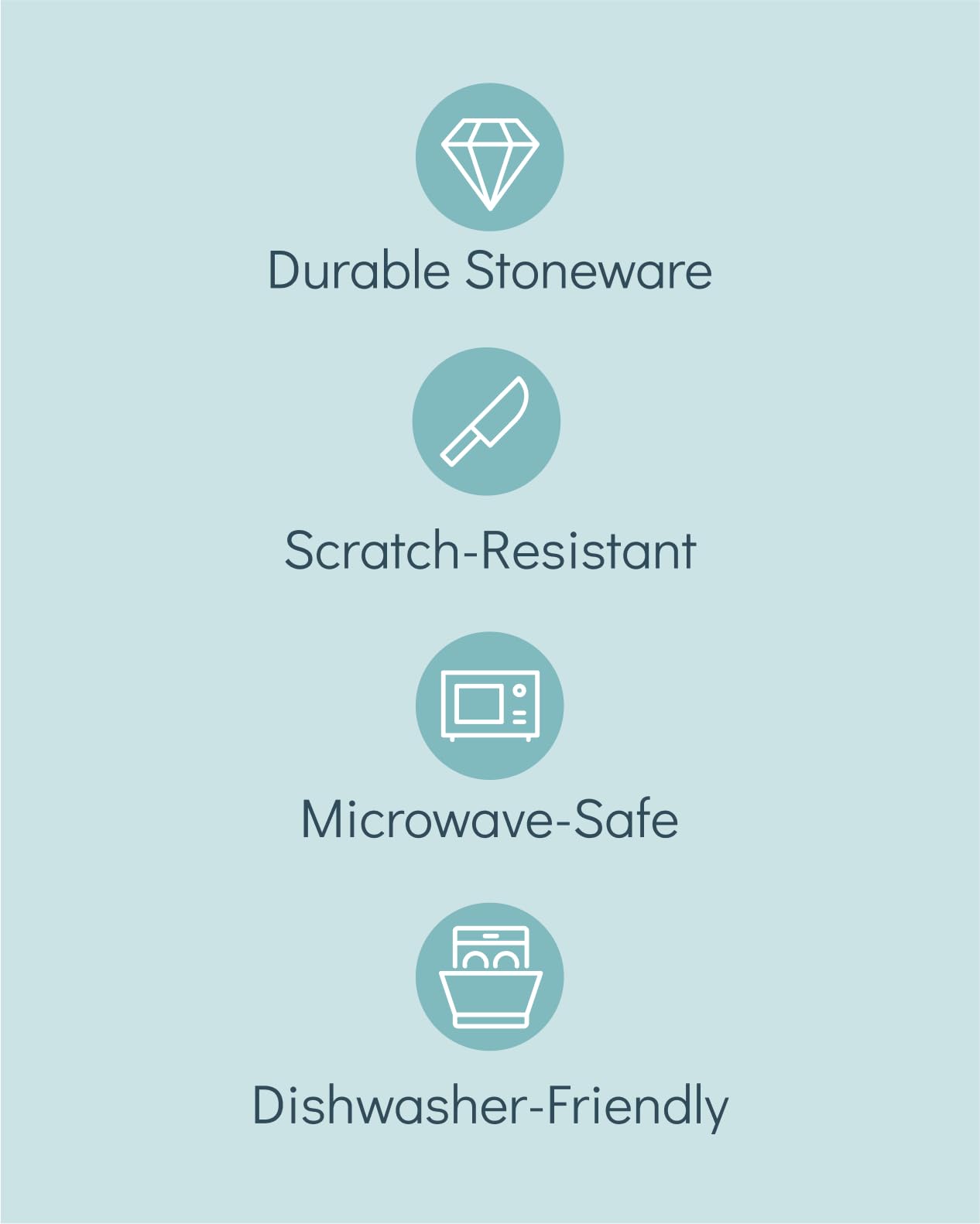 16 Piece Dinnerware Sets for 4 - Matte Black Modern Style Stoneware Dinnerware Set - Scratch Resistant, Dishwasher Safe Plates and Bowls Sets Ceramic, Dish Set, Bowl and Plate Set - Matte Black