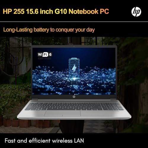 HP Newest 255 G10 Laptop for Home or Work, 16GB RAM, 1TB SSD, 15.6" Full HD, Ryzen 3 7330U (Beat Intel i5-1135G7), Ethernet Port, HDMI, USB-C, Windows 11 Pro, Business and Fun Ready (2024)