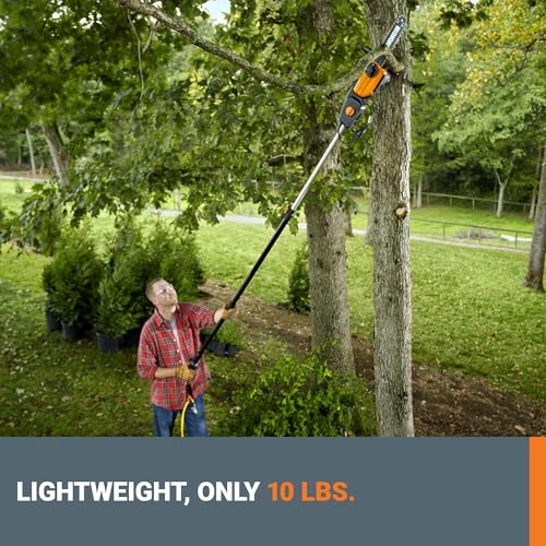Worx WG309 8 Amp 10" Electric Pole Saw