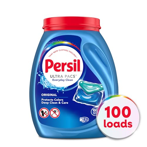 Persil Ultra Pacs Original Everyday Clean Laundry Detergent, 100 count