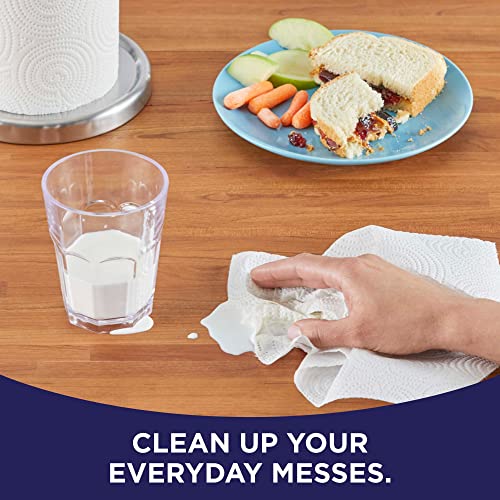 Sparkle Pick-A-Size Paper Towels, 24 Double Rolls (2,640 Sheets Total) - Strong 2-Ply Towels for Kitchen Cleanup and Everyday Messes