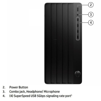 HP Desktop Computers Tower PC for Home Business Student, Intel 6-Core i5-12500 (Beat i7-11700), 32GB DDR4 RAM, 1TB PCIe SSD, WiFi, Bluetooth, RJ-45, Keyboard and Mouse, Windows 11 Pro, Wendbo