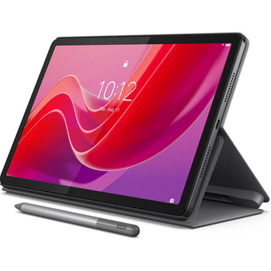 Lenovo Tab M11, 11” Display, MediaTek Helio G88 Octa-Core, 4GB RAM, 128GB SSD, 1920x1200 px, Ambient Light-Sensor, 10 Hour Battery, Comes w/Folio Case, Luna Grey