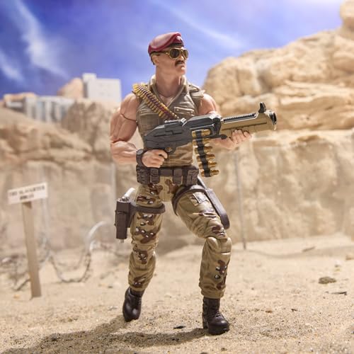 G.I. Joe Classified Series #173, SGT Slaughter & Felix Mercer Stratton, 2 Collectible 6 Inch Action Figures with 26 Accessories