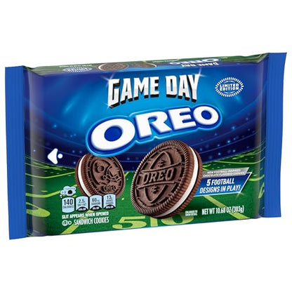 OREO Game Day Chocolate Sandwich Cookies, Limited Edition, 10.68 oz