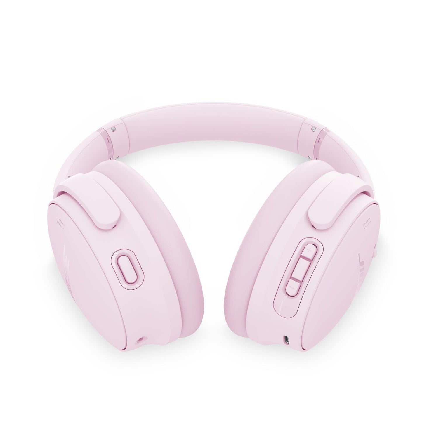 Bose QuietComfort Headphones - Wireless Bluetooth Headphones, Active Over Ear Noise Cancelling and Mic, USB-C Charging, Deep Bass, Up to 24 Hours of Playtime, Petal Pink - Limited Edition Color