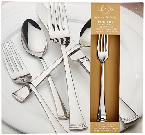 Lenox 815486 Portola 65-Piece Flatware Set