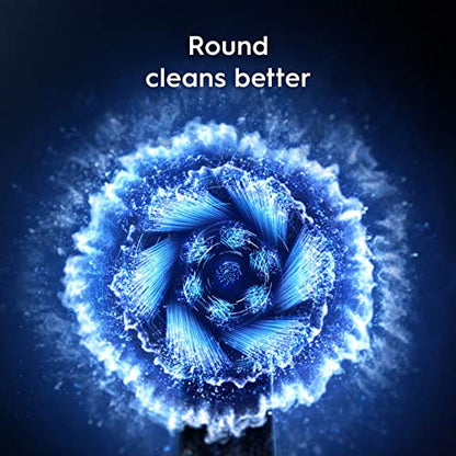 Oral-B iO Series 10 Rechargeable Electric Toothbrush with Visible Pressure Sensor to Protect Gums, 2 Min Timer, 7 Cleaning Settings, 4 Replacement Toothbrush Heads, and Charging Travel Case, White