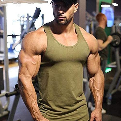 COOFANDY Men's 3 Pack Quick Dry Workout Tank Top Gym Muscle Tee Fitness Bodybuilding Sleeveless T Shirt