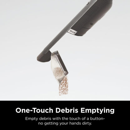 Shark WV201 WANDVAC Handheld Vacuum, Lightweight at 1.4 Pounds with Powerful Suction, Charging Dock, Single Touch Empty and Detachable Dust Cup,Graphite, Slate