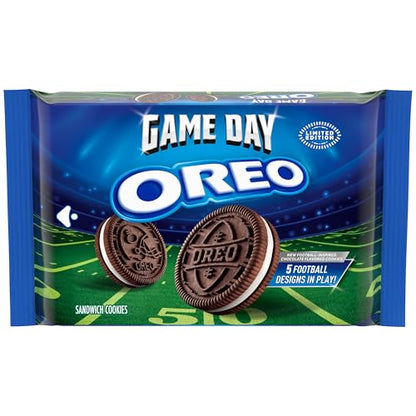 OREO Game Day Chocolate Sandwich Cookies, Limited Edition, 10.68 oz