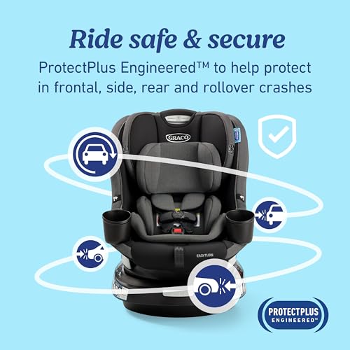 Graco EasyTurn 360 2-in-1 Rotating Convertible Car Seat, Solae