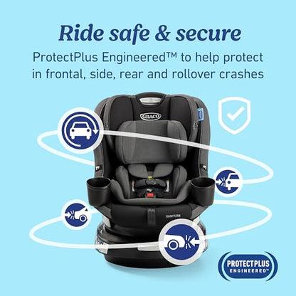 Graco EasyTurn 360 2-in-1 Rotating Convertible Car Seat, Solae