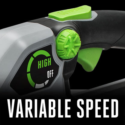 EGO Power+ LB6504 650 CFM Variable-Speed 56-Volt Lithium-ion Cordless Leaf Blower 5.0Ah Battery and Charger Included, Black