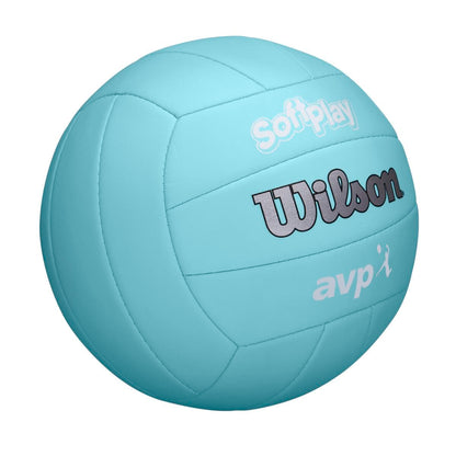 WILSON AVP Soft Play Volleyball - Official Size, Blue