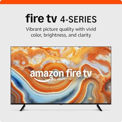 Amazon Fire TV 43" 4-Series 4K UHD smart TV, stream live TV without cable, 2024 release