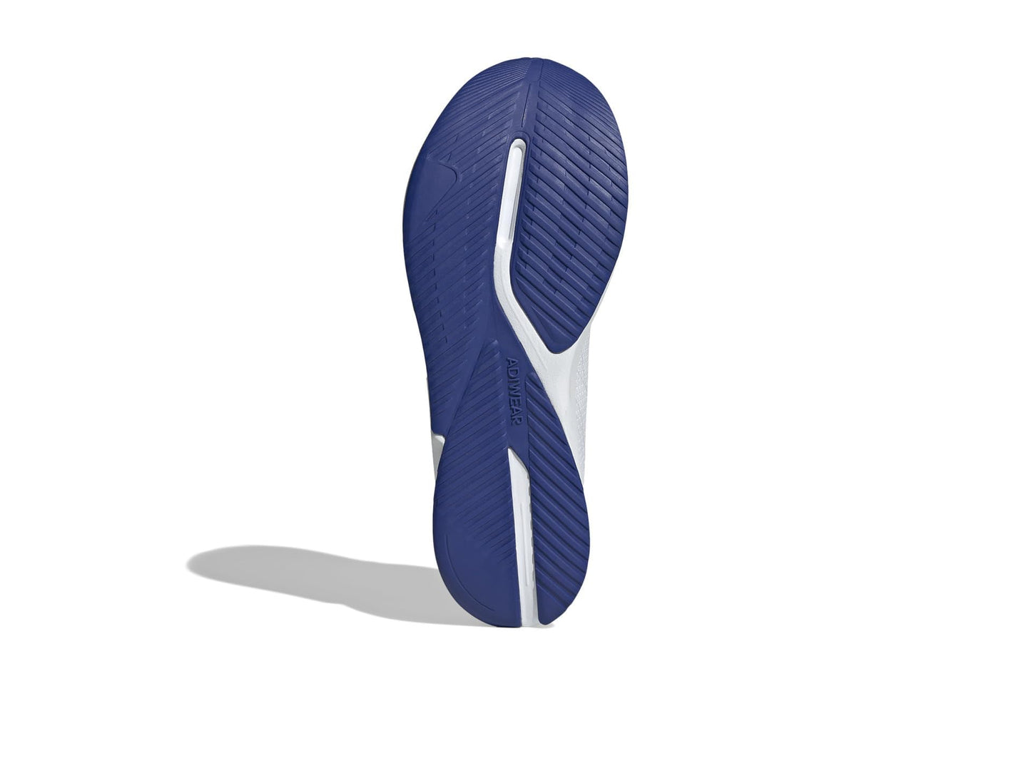 adidas Men's Duramo SL Running Sneaker, White/Lucid Blue/Flash Aqua, 10