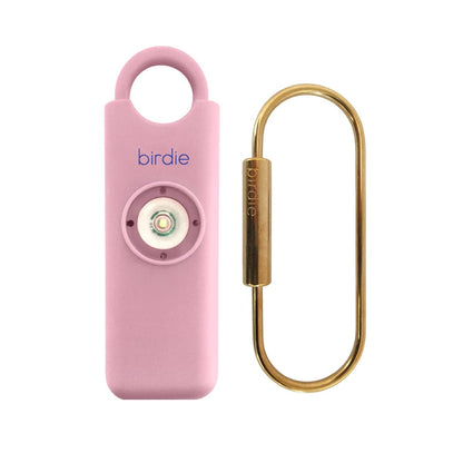 She’s Birdie–The Original Personal Safety Alarm for Women by Women–Loud Siren, Strobe Light and Key Chain in a Variety of Colors (Blossom)