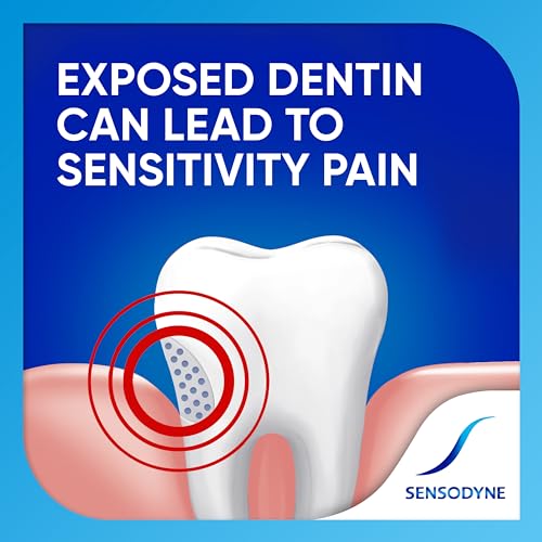 Sensodyne Extra Whitening Sensitive Teeth and Cavity Prevention Whitening Toothpaste, Amazon Exclusive, Cool Mint -4 Ounces (Pack of 3)