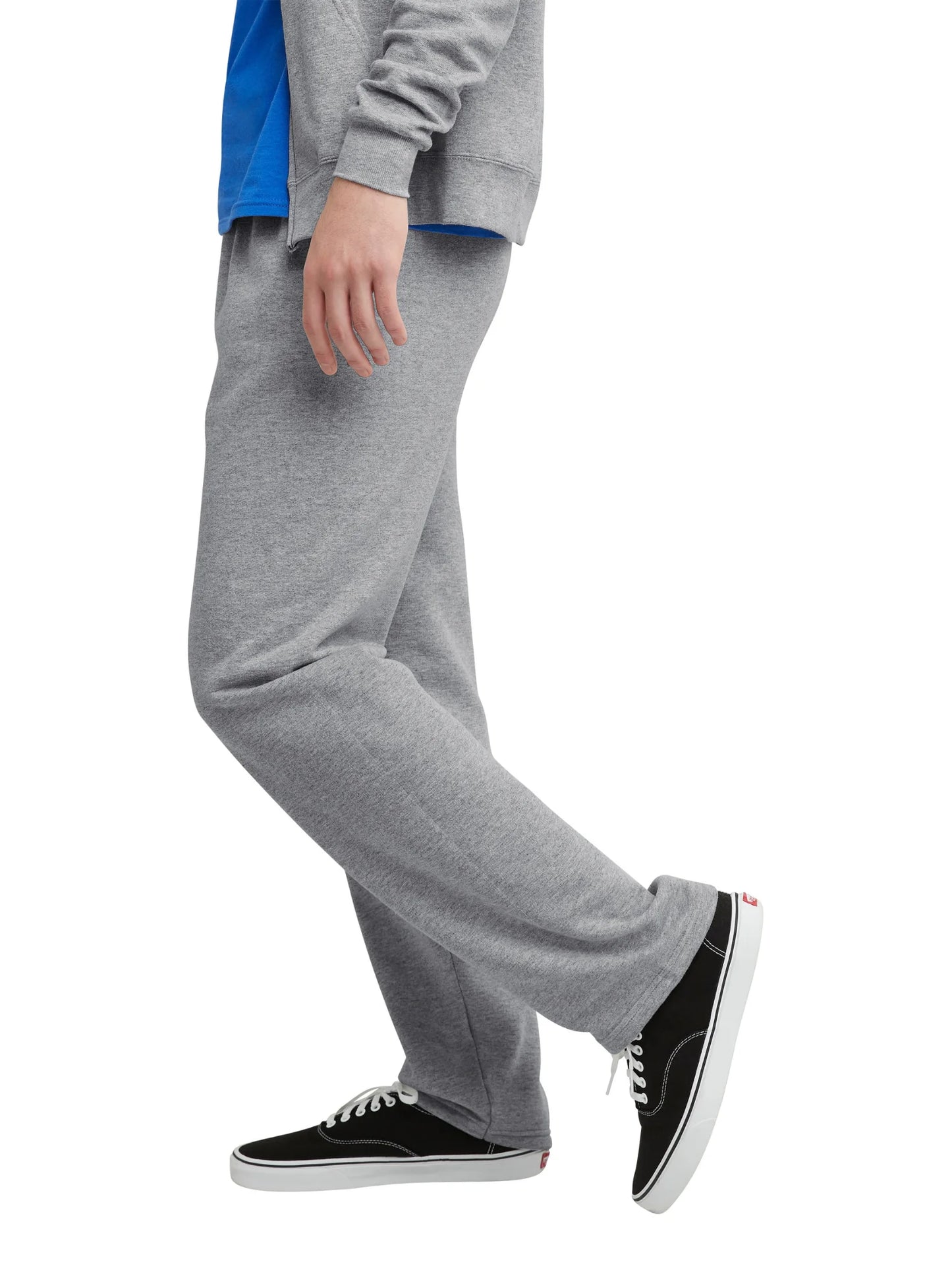 Hanes Men's and Big Men's Ecosmart Fleece Sweatpant with Pockets, up to Size 3XL