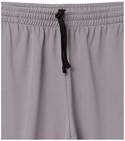 Amazon Essentials Men's Performance Tech Loose-Fit Shorts (Available in Big & Tall), Pack of 2, Black/Grey, Large