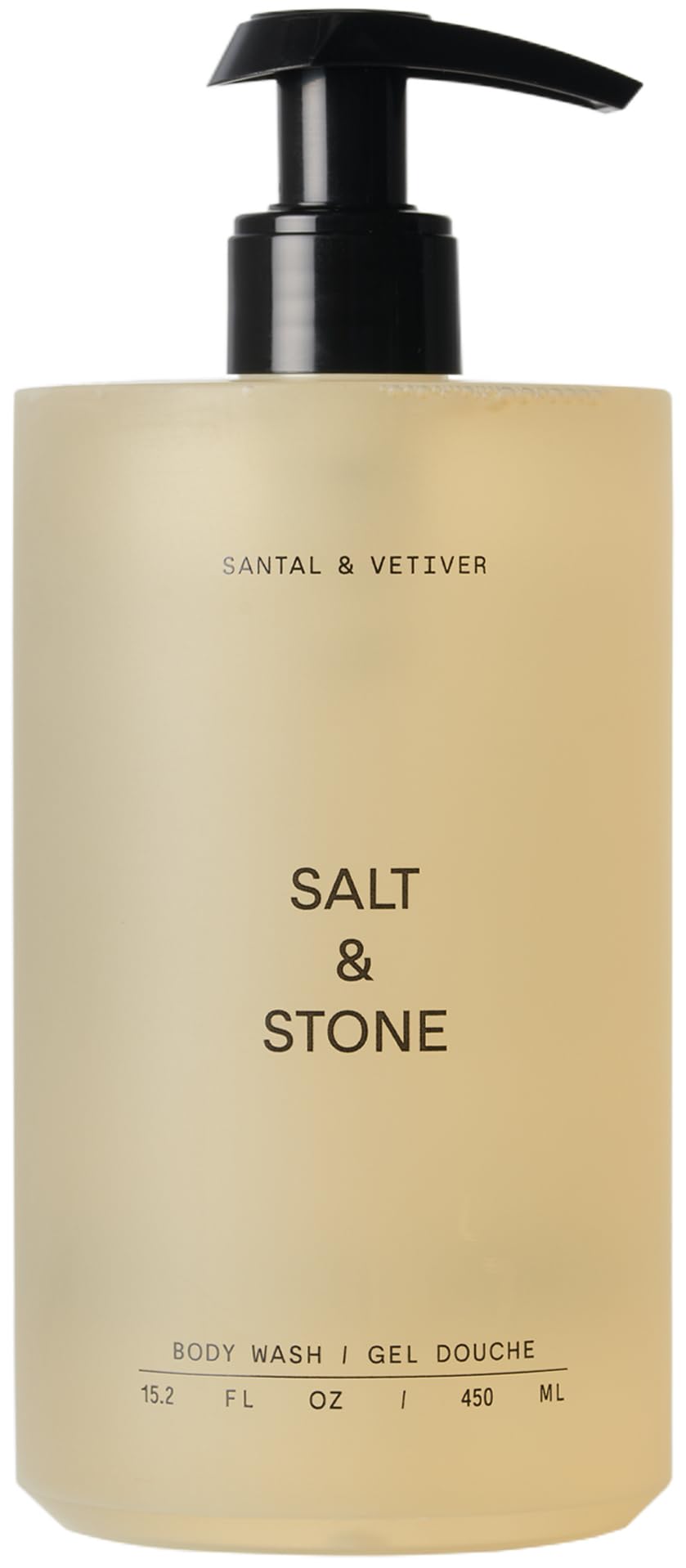 Salt & Stone Body Wash with Antioxidants for Deep Moisture | For Women & Men, Sulfate, Paraben, & Dye Free, Leaving Skin Soft and Hydrated - 15.2 fl oz