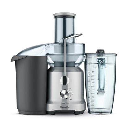 Breville RM-BJE430SIL Juicer Machine, Brushed Stainless Steel (Renewed)