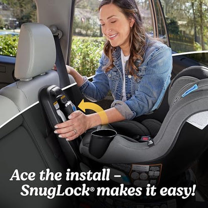 Graco EasyTurn 360 2-in-1 Rotating Convertible Car Seat, Solae