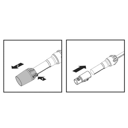 WETOOLPLUS Gutter Cleaning Kit Compatible with Worx Cordless Leaf Blower WG545/WG565/WG575 & Worx Nitro 20V LEAFJET Leaf Blower WG543