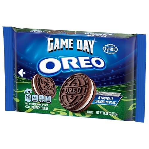 OREO Game Day Chocolate Sandwich Cookies, Limited Edition, 10.68 oz