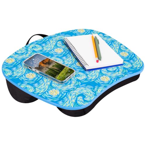 LAPGEAR MyStyle Lap Desk – Starry Blue, Fits 15.6" Laptops