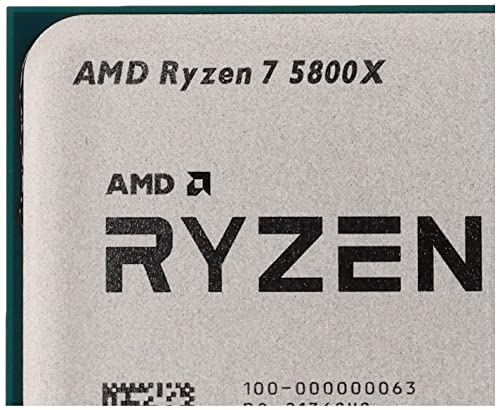 AMD Ryzen 7 5800X 8-core, 16-Thread Unlocked Desktop Processor