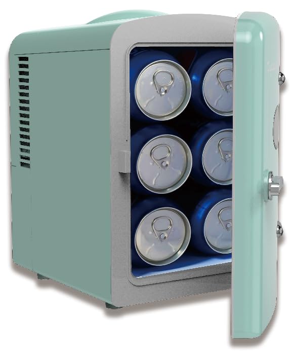 ARCTIC CHEF RCA RMIS129-MINT Mini Fridge, Mint, 0.15 Cubic feet
