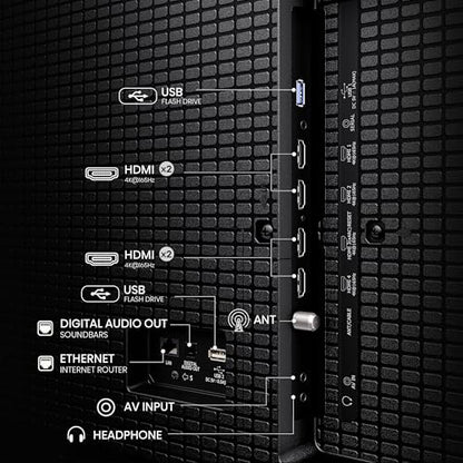 Hisense 100" Class U7 Mini-LED ULED 4K UHD Google Smart TV (100U75QG, 2025 Model) - QLED, Native 165Hz, VRR 288, Up to 3000 Nits, HDR10+, Dolby Vision IQ · Atmos, IMAX Enhanced, 2.1.2 Ch Surround