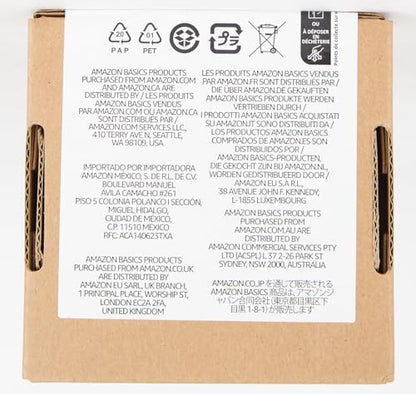 Amazon Basics 24 Count AA & AAA High-Performance Alkaline Batteries Value Pack - 12 Double AA Batteries and 12 Triple AAA Batteries