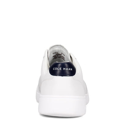 Cole Haan Men's Grand Crosscourt Modern Perforated Sneaker, Optic White/Peacoat, 9.5 Wide