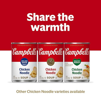 Campbell's Condensed Chicken Noodle Soup, 10.75 Ounce Can (Pack of 4)