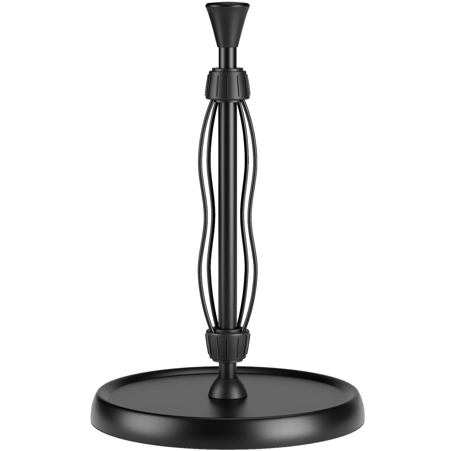 Countertop Paper Towel Holder, Premium Stainless Steel Kitchen Roll Holder with Double Ratchet Mechanism - Decorative for Kitchen, Bathroom, Farmhouse