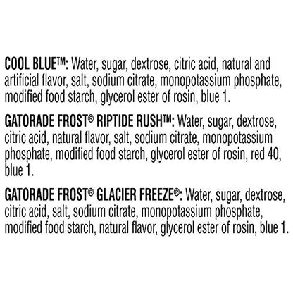 Gatorade Original Thirst Quencher 3-Flavor Frost Variety Pack, 20 Fl Ounce - Pack of 12