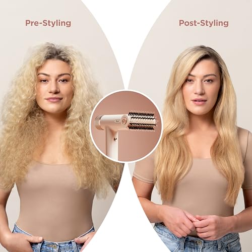 Shark Hair Dryer | SpeedStyle | No Heat Damage Hair Styling Tool | 3 Styling Tools Included | Portable & Powerful Blow Dryer | Best for Straight & Wavy Hair | Silk | HD331