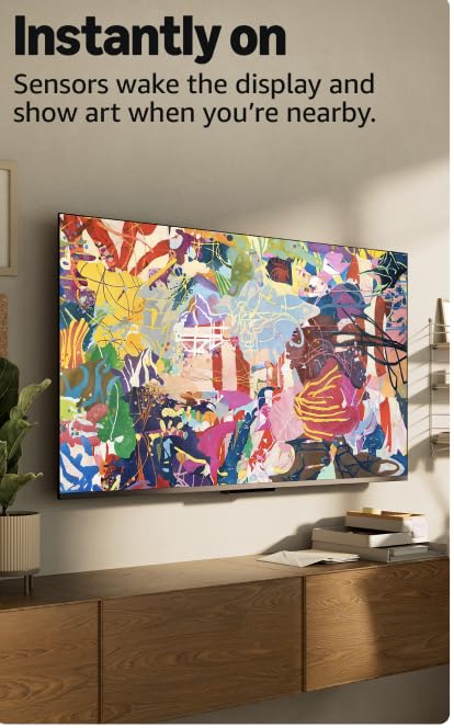 Amazon Fire TV 55" 4-Series (newest model), 4K Ultra HD smart TV with Alexa Remote, HDR10+, fast processor, Dolby Audio, Ambient Experience, free and live TV