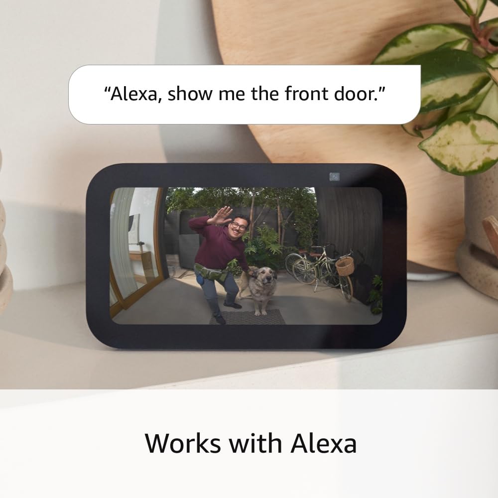 Ring Battery Doorbell Pro (newest model), Two-Way Talk with Audio+, 3D Motion Detection, and 1536p HD+ Head-to-Toe Video